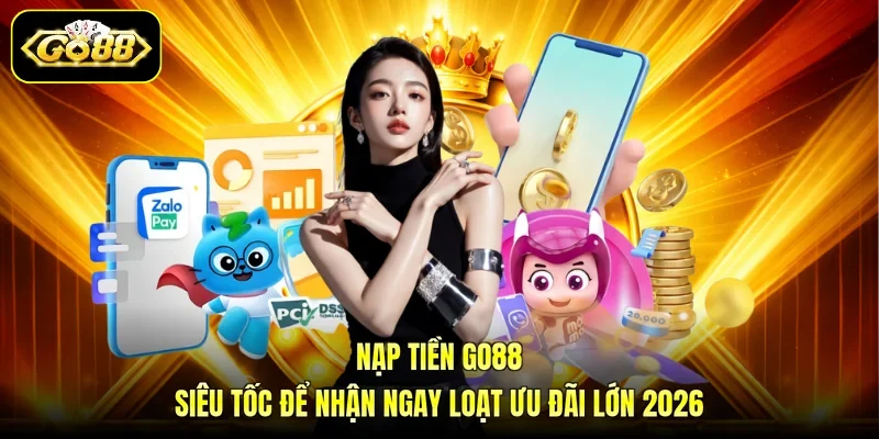 Nạp Tiền GO88 Siêu Tốc Để Nhận Ngay Loạt Ưu Đãi Lớn 2026